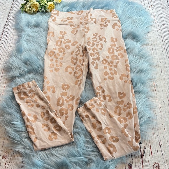 Spiritual Gangster Lux Cheetah High Waist Leggings sz M - Picture 2 of 9
